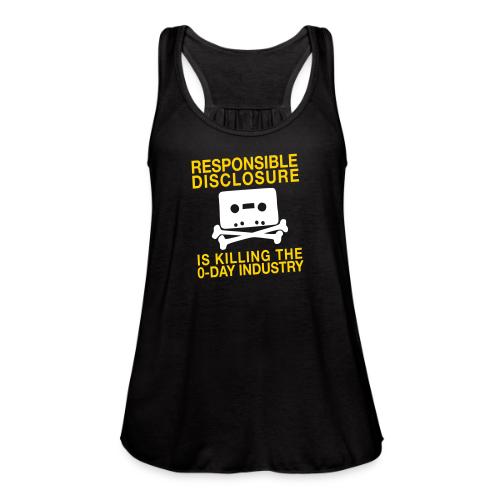 Killing the 0-day Industry - Women's Flowy Tank Top by Bella
