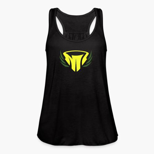 Logo (Lime Green) - Women's Flowy Tank Top by Bella