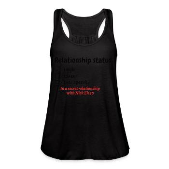 Nick Eh 30 Fan Merch - Women's Flowy Tank Top by Bella - black - Front - Julia (174cm)