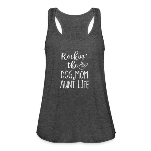 Rocking the Dog Mom and - Women's Flowy Tank Top by Bella