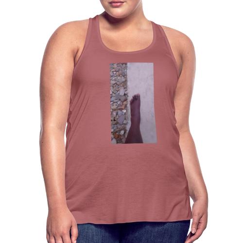 Walking Barefoot - Women's Flowy Tank Top by Bella