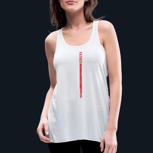 American Best Dad Hero Husband Father - Women's Flowy Tank Top by Bella