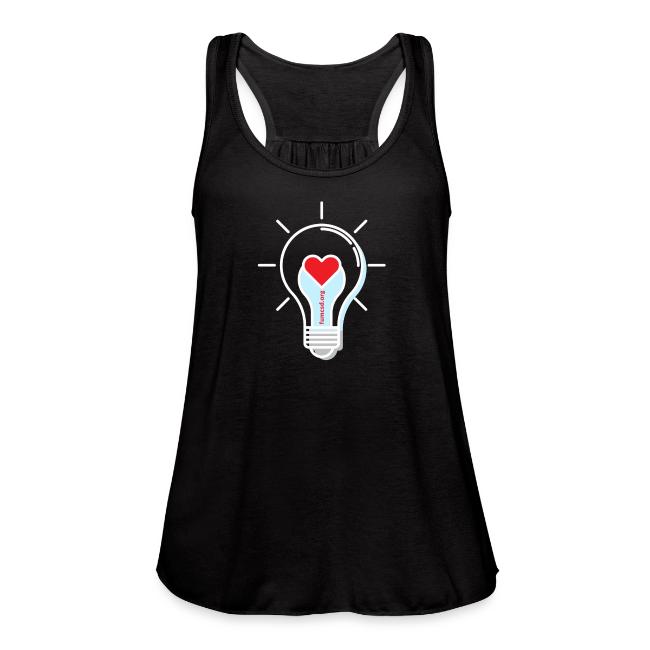 FUMCSD Heart Light Bulb - White Lines
