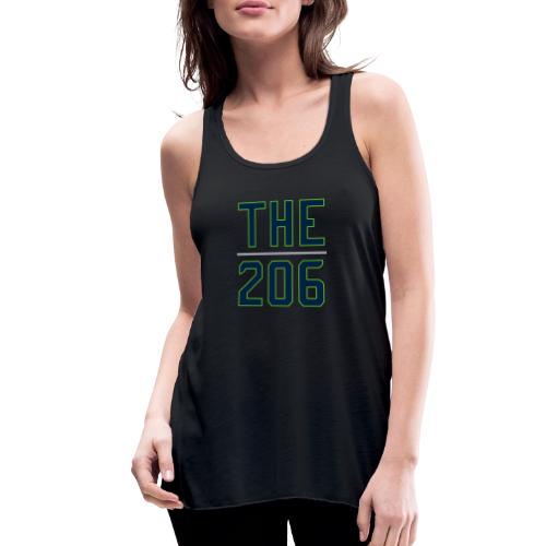 THE | 206 - Washington Spirit Gear - Game Day Line - Women's Flowy Tank Top by Bella