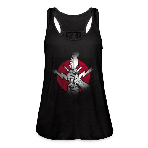 Guitar Charged - Women's Flowy Tank Top by Bella