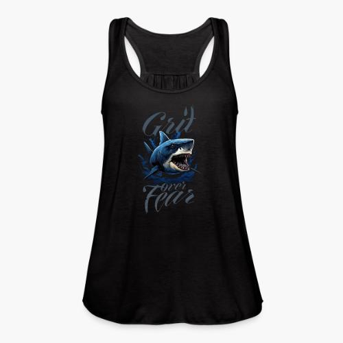 Grit over Fear - Women's Flowy Tank Top by Bella
