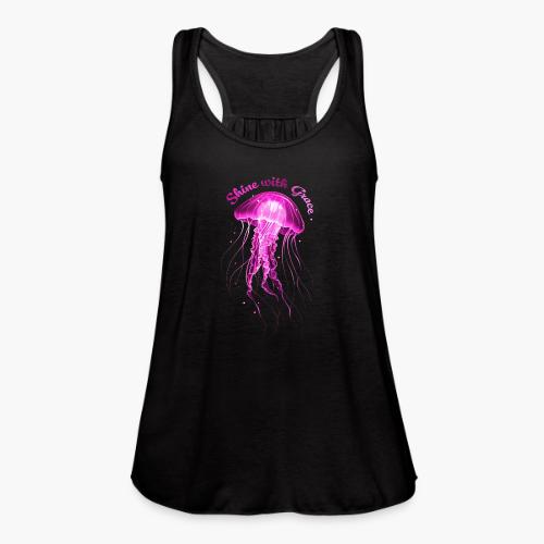 Shine with Grace - Women's Flowy Tank Top by Bella