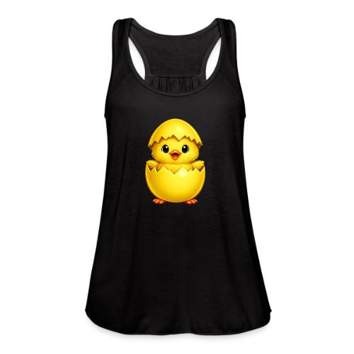 Easter Chick yellow - Women's Flowy Tank Top by Bella