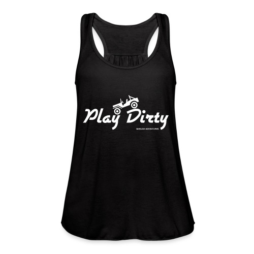 Classic Barlow Adventures Play Dirty Jeep - Women's Flowy Tank Top by Bella