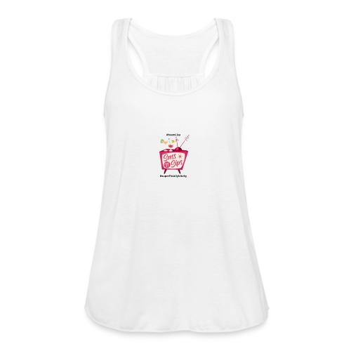 sassnsips com team lisa - Women's Flowy Tank Top by Bella