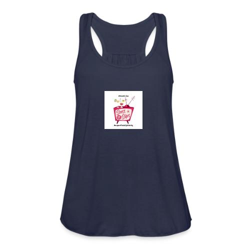 sassnsips com team lisa - Women's Flowy Tank Top by Bella