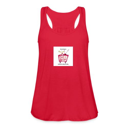 sassnsips com team agnes - Women's Flowy Tank Top by Bella