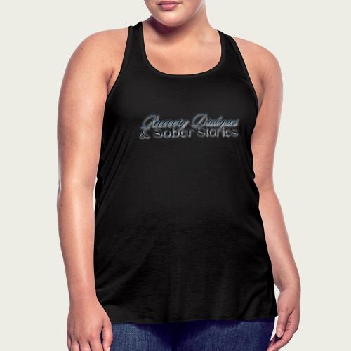 Recovery Dialogues and Sober Stories Official Logo - Women's Flowy Tank Top by Bella