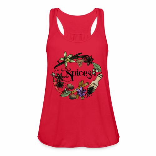 Spices - Women's Flowy Tank Top by Bella