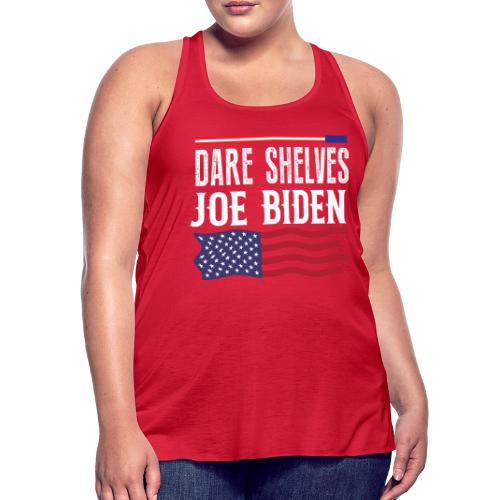 Bare Shelves Biden Funny Meme T-Shirt - Women's Flowy Tank Top by Bella