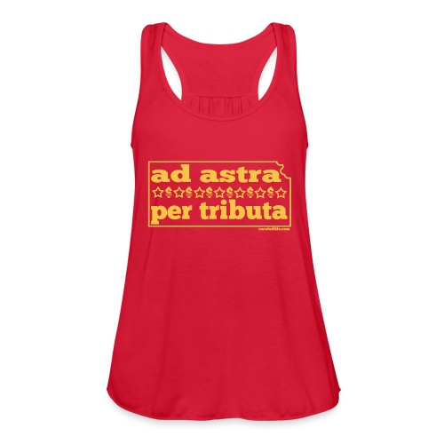 ad astra per tributa - Women's Flowy Tank Top by Bella