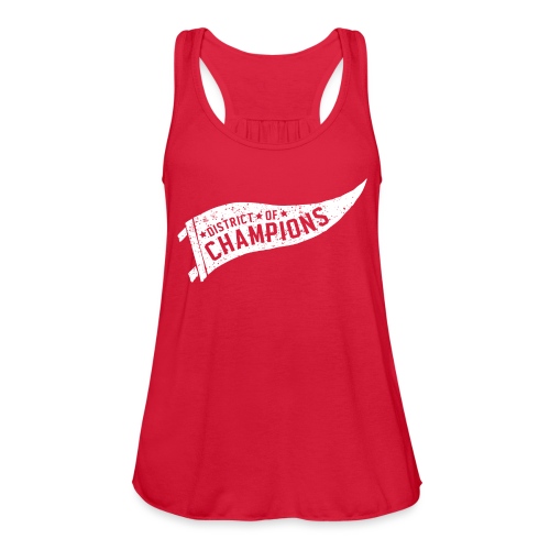 District of Champions Pennant - Women's Flowy Tank Top by Bella