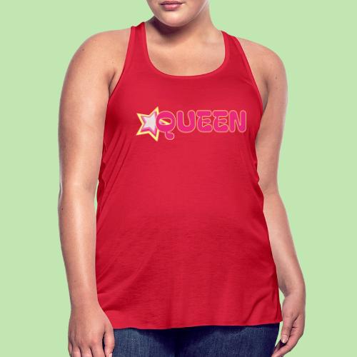 queen high resolution logo transparent 1 - Women's Flowy Tank Top by Bella