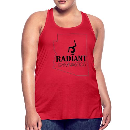 az radiant logo - Women's Flowy Tank Top by Bella