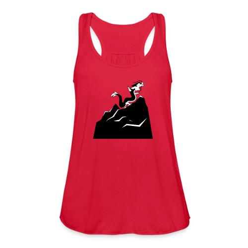 CAIS Core Values Dragons Perseverance BW - Women's Flowy Tank Top by Bella