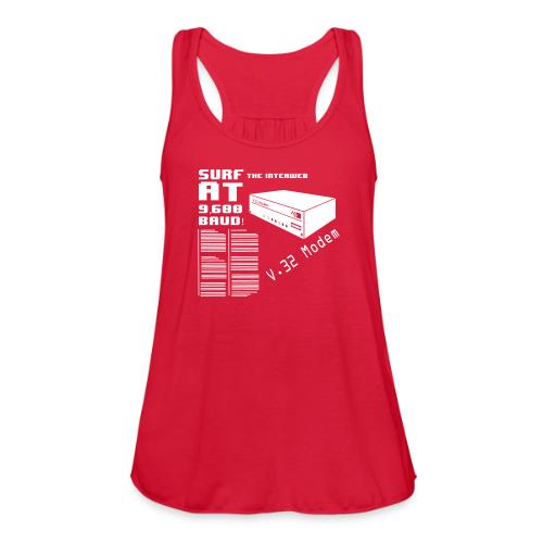 Surf the Interweb - Women's Flowy Tank Top by Bella