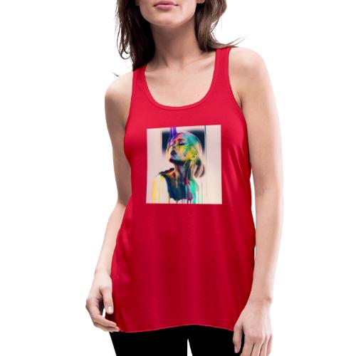 To Weep To Wake - Emotionally Fluid Collection - Women's Flowy Tank Top by Bella