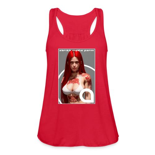 Red - Women's Flowy Tank Top by Bella
