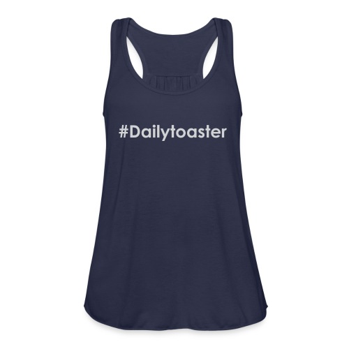 Original Dailytoaster design - Women's Flowy Tank Top by Bella