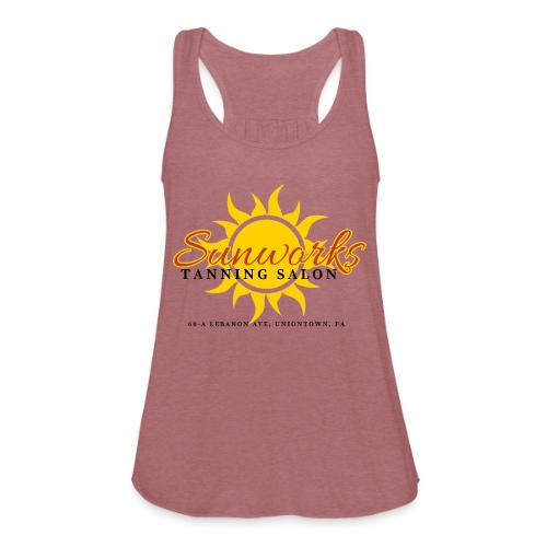 Bright and Sunny - Women's Flowy Tank Top by Bella