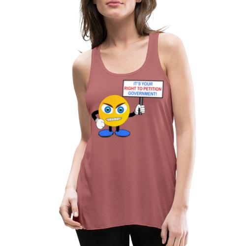 Rights Protester - Women's Flowy Tank Top by Bella