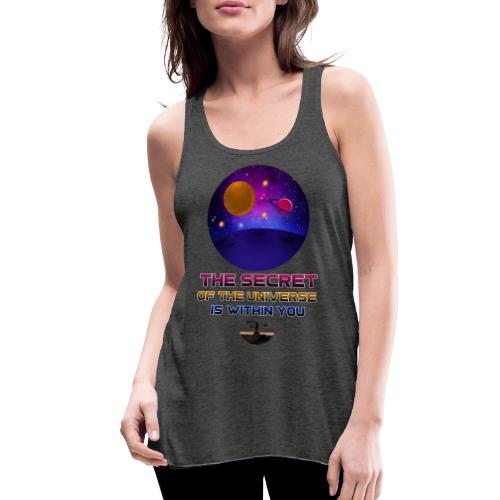 The Secret Of The Universe - Women's Flowy Tank Top by Bella