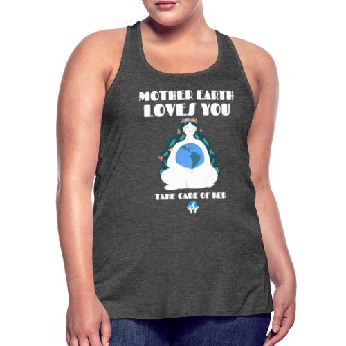 Mother Earth - Women's Flowy Tank Top by Bella