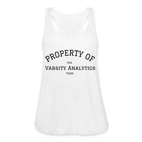 Varsity Analytics (Light) - Women's Flowy Tank Top by Bella