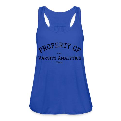 Varsity Analytics (Light) - Women's Flowy Tank Top by Bella