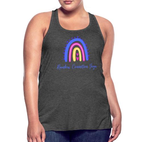 Rainbow Connection Yoga t shirt - Women's Flowy Tank Top by Bella