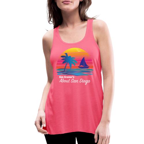 Ken's Exciting Color Logo - Women's Flowy Tank Top by Bella