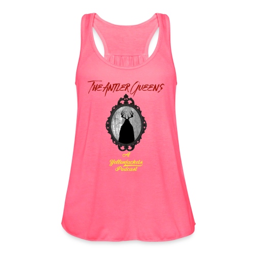 frame with outside text - Women's Flowy Tank Top by Bella