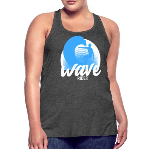 Wave Rider - Women's Flowy Tank Top by Bella