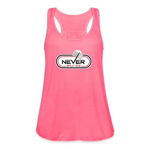 Never Split 10's Merchandise - Women's Flowy Tank Top by Bella
