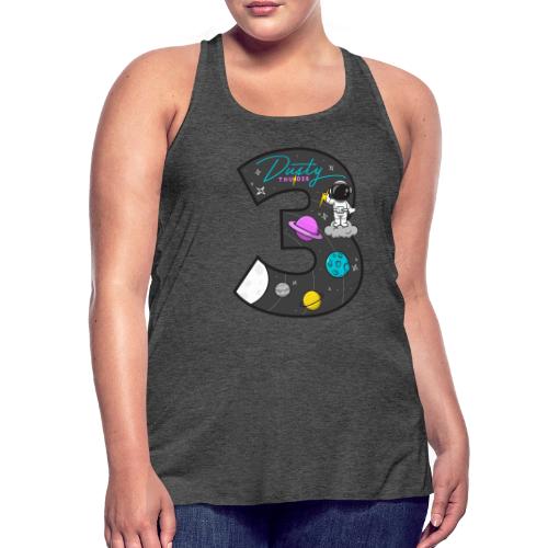 3 Year Channelversary Design - Women's Flowy Tank Top by Bella