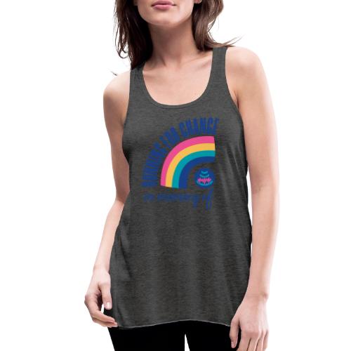 Running for change in memory of... - Women's Flowy Tank Top by Bella