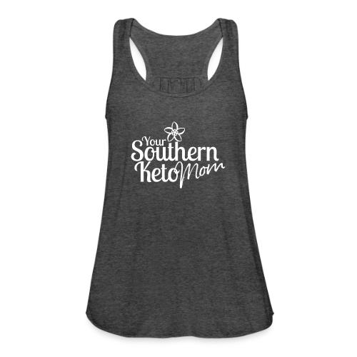 Southern Keto Mom - White - Women's Flowy Tank Top by Bella