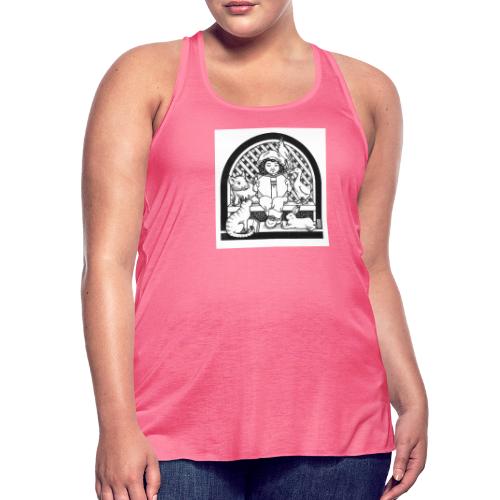 Reading to Animals - Women's Flowy Tank Top by Bella