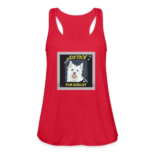 Justice For Biscuit - Women's Flowy Tank Top by Bella
