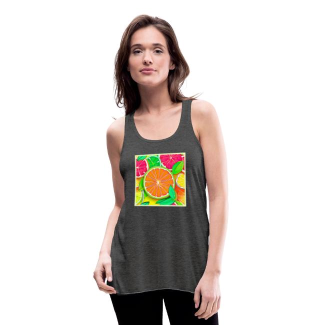 Colorful Citrus Pop Art