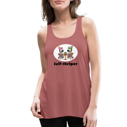 2024 Self Striper - Women's Flowy Tank Top by Bella