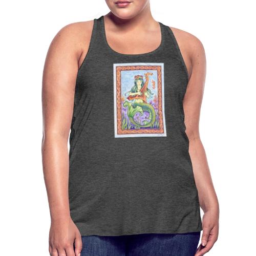 Mermaid Musician - Women's Flowy Tank Top by Bella
