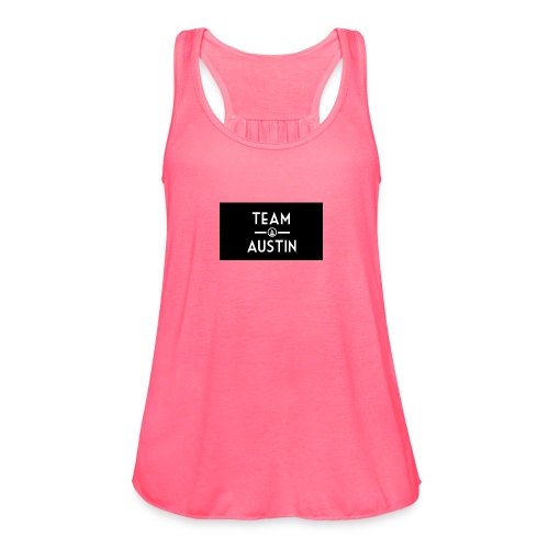 Team Austin Youtube Fan Base - Women's Flowy Tank Top by Bella