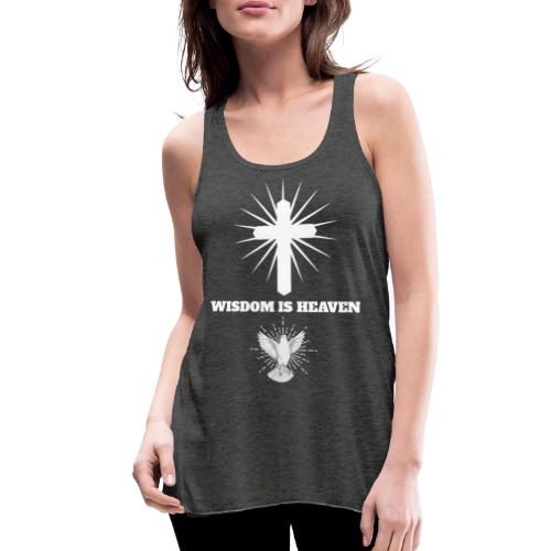 Wisdom is Heaven - Women's Flowy Tank Top by Bella