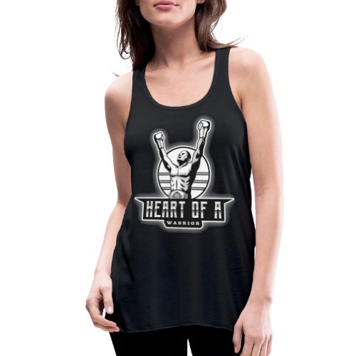 Heart Of A Warrior - Women's Flowy Tank Top by Bella